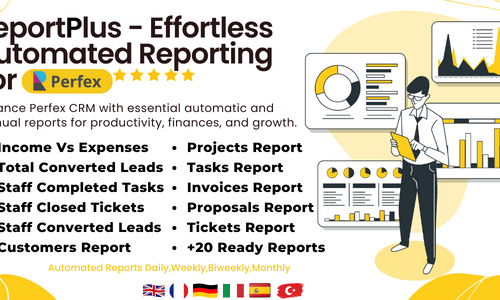 ReportPlus - Effortles Automated Reporting Module for Perfex CRM by ...