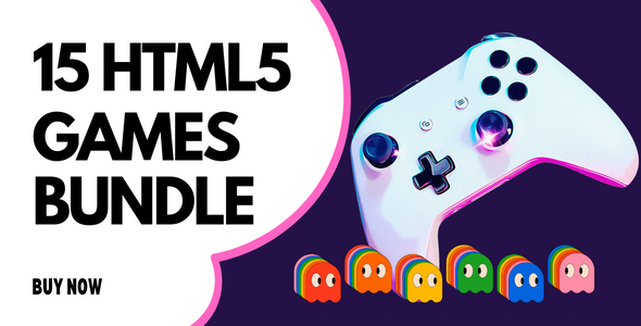 15 HTML5 Games Bundle - CodeCanyon Item for Sale