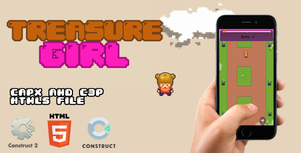Treasure Girl - Construct Game - CodeCanyon Item for Sale