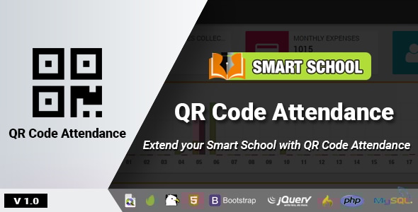 Smart School QR Code Attendance by QDOCS | CodeCanyon