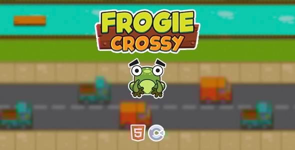 Frogie Crossy (Construct 3 - HTML5) - CodeCanyon Item for Sale