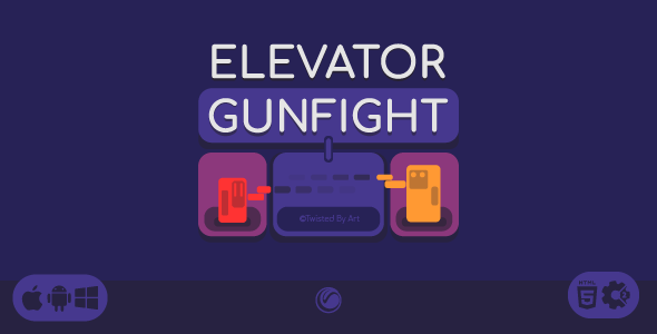 Elevator Gunfight | HTML5 Construct Game - CodeCanyon Item for Sale