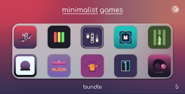 Minimalist Games Bundle 5 | HTML5 Construct Games - CodeCanyon Item for Sale