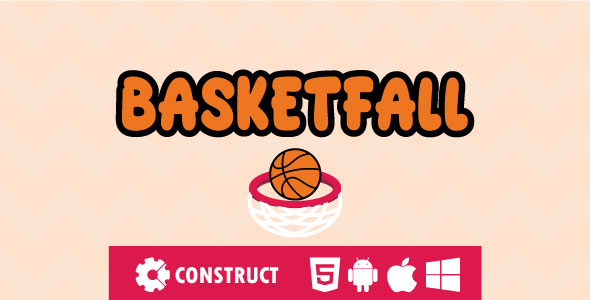Basketfall - HTML 5 Mobile Game - CodeCanyon Item for Sale
