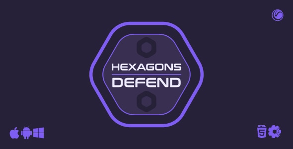 Hexagons Defend | HTML5 Construct Game - CodeCanyon Item for Sale