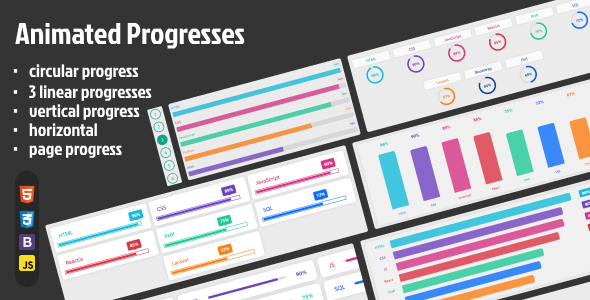 Animated Progresses - CodeCanyon Item for Sale