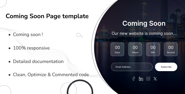 Flutter Web Bundle - Coming Soon set of 5 Launch Banners - CodeCanyon Item for Sale