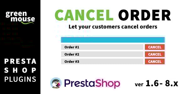 PrestaShop Cancel Order by customer - CodeCanyon Item for Sale