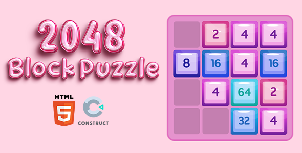 2048 Block Puzzle - Construct3 - HTML - CodeCanyon Item for Sale