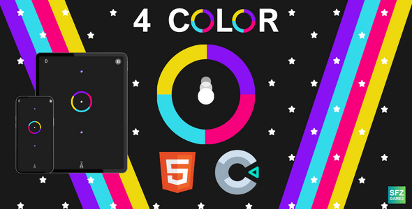 4 Color - HTML5 Game - Construct3 - CodeCanyon Item for Sale