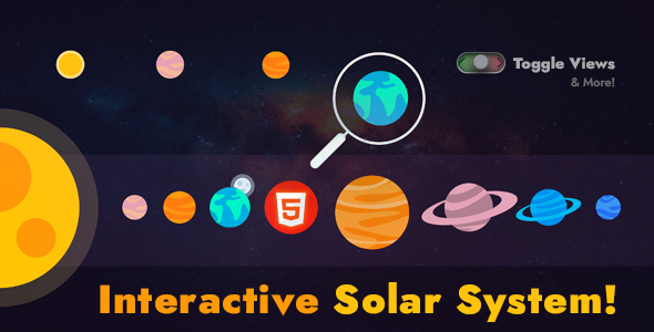 Interactive 3D Solar System - CodeCanyon Item for Sale
