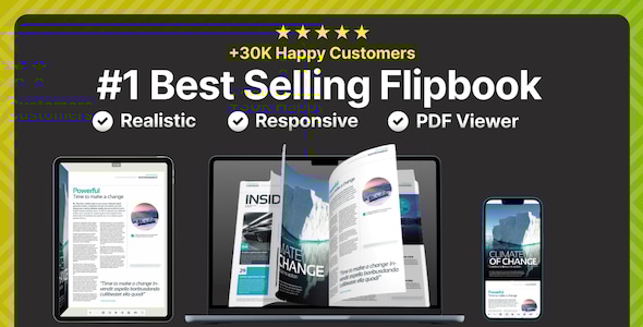 PDF Tools Addon for Real 3D FlipBook - CodeCanyon Item for Sale
