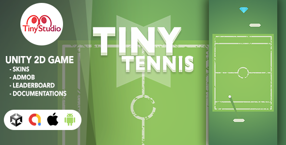 Tiny Tennis - Unity project - CodeCanyon Item for Sale