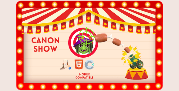 Canon Show - HTML5 - Construct 3 - CodeCanyon Item for Sale