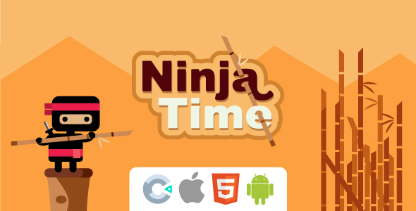 Ninja Time - HTML5 - Construct 3 - CodeCanyon Item for Sale