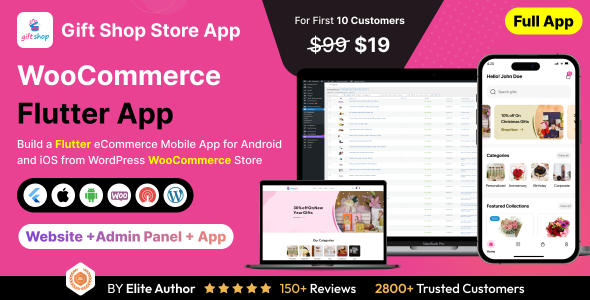 Giftly App - Online Gift Store Flutter 3.x (Android, iOS) WooCommerce Full App | Daily Gift App - CodeCanyon Item for Sale
