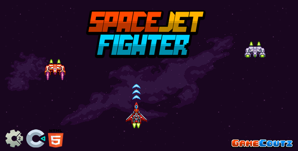 Space Jet Fighter - Construct Game - CodeCanyon Item for Sale