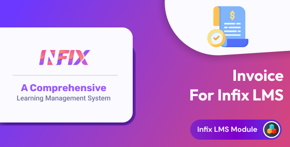 Invoice Addon | Infix LMS Laravel Learning Management System - CodeCanyon Item for Sale