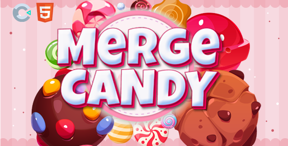 Merge Candy - Construct3 - HTML - CodeCanyon Item for Sale