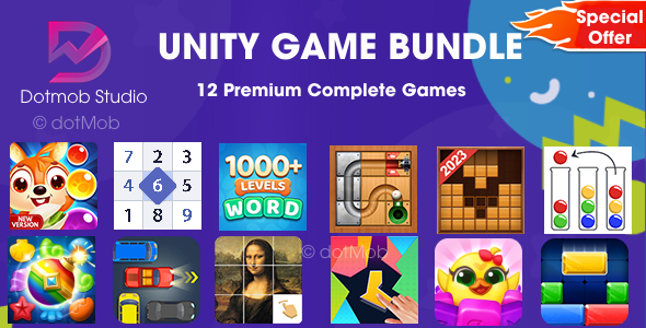 Bundle 12 Unity Complete Games - CodeCanyon Item for Sale