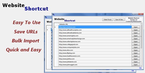 Website Shortcut Tool - Link Manager - CodeCanyon Item for Sale