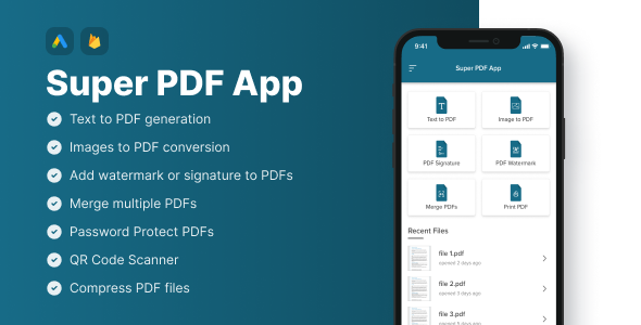 All in One PDF Tool | Image to PDF | Watermark | Merge | Password Protected | QR Code | Compress PDF - CodeCanyon Item for Sale