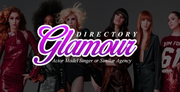 Glamour - Subscription Based Fashion Model and Actor Directory - CodeCanyon Item for Sale