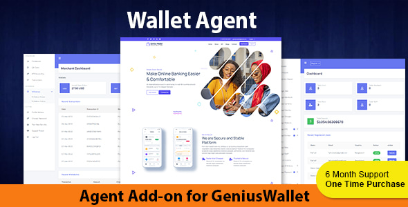 Wallet Agent - Genius Wallet Agent Add-on - CodeCanyon Item for Sale