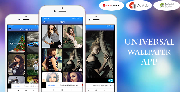 Universal Wallpaper App (Android 14 And SDK 34) - CodeCanyon Item for Sale