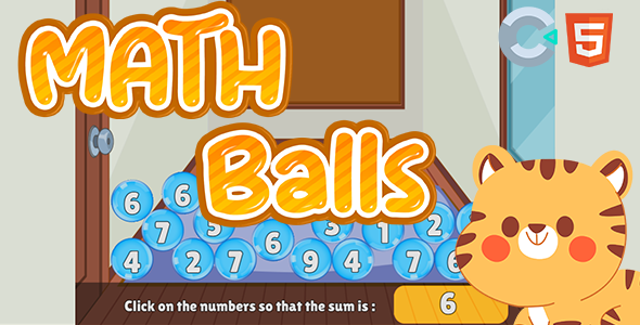 Math Balls- Construct3 - HTML - CodeCanyon Item for Sale