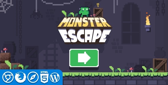 Monster Escape - HTML5 Game - CodeCanyon Item for Sale