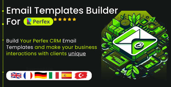Email Templates Builder For Perfex CRM - CodeCanyon Item for Sale