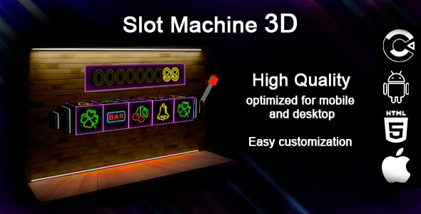 Slot Machine 3D - CodeCanyon Item for Sale
