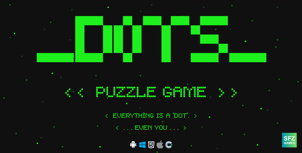 Dots - HTML5 Puzzle Game - Construct3 - CodeCanyon Item for Sale
