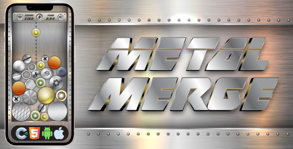 Metal Merge - Nuts & Bolts HTML5 Game,Construct 3 - CodeCanyon Item for Sale