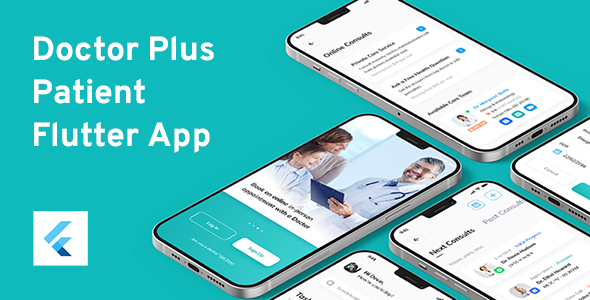 Patient Flutter Template App - CodeCanyon Item for Sale