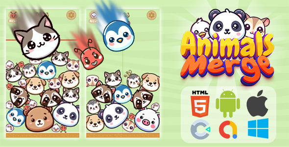 Animals Merge - CodeCanyon Item for Sale