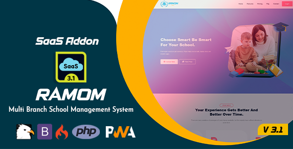 Ramom School Subscription (Saas) - CodeCanyon Item for Sale