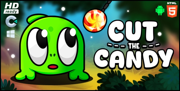 Cut The Candy HTML5 Game Construct 2/3 - CodeCanyon Item for Sale