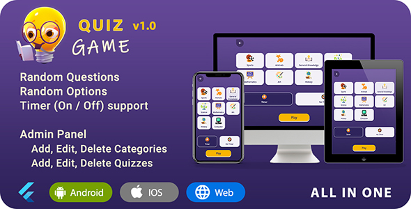 Quiz Game - CodeCanyon Item for Sale