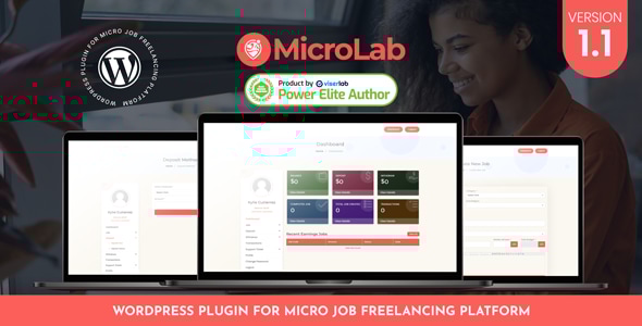 MicroLab - Micro Job Freelancing WordPress Plugin - CodeCanyon Item for Sale