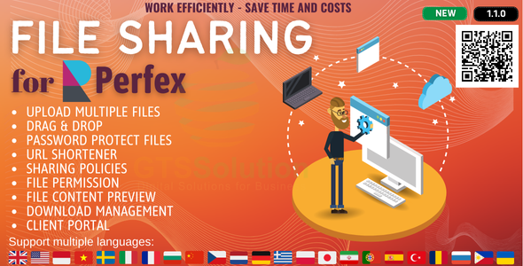 File Sharing module for Perfex CRM - CodeCanyon Item for Sale