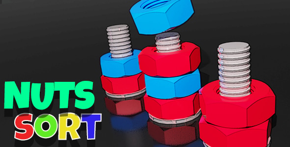 Nuts Sort - HyperCasual Puzzle Game - Unity - CodeCanyon Item for Sale