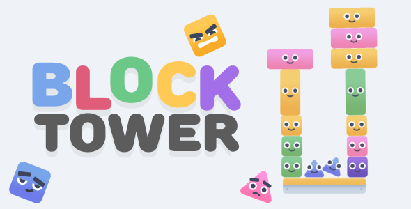 Block Tower - HTML5 Game - Construct 3 - CodeCanyon Item for Sale