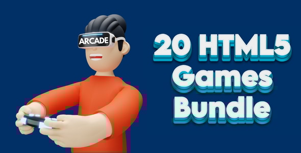20 HTML5 Games Bundle - CodeCanyon Item for Sale
