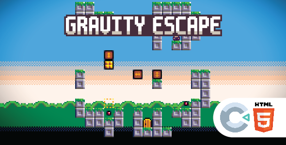 Gravity Escape - HTML5 - Construct 3 - CodeCanyon Item for Sale