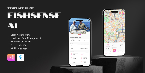 Flutter Fishsense AI UI Template - Modern & Multi-language - CodeCanyon Item for Sale