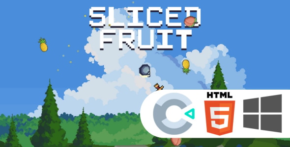 Sliced Fruit - HTML5 Game - Construct 3 - CodeCanyon Item for Sale