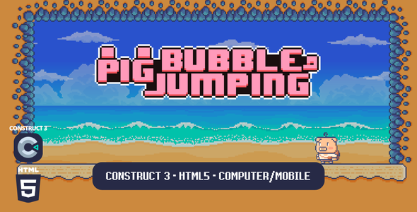 Pig Bubble Jumping - CodeCanyon Item for Sale
