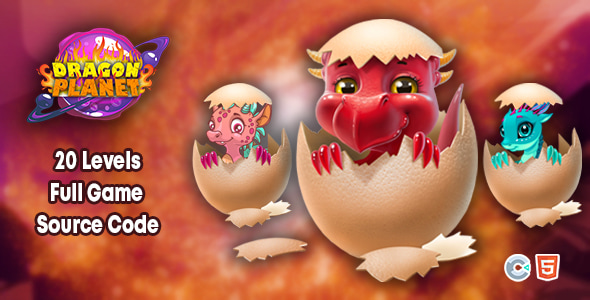 Dragon Planet (HTML5 - Construct 3) - CodeCanyon Item for Sale